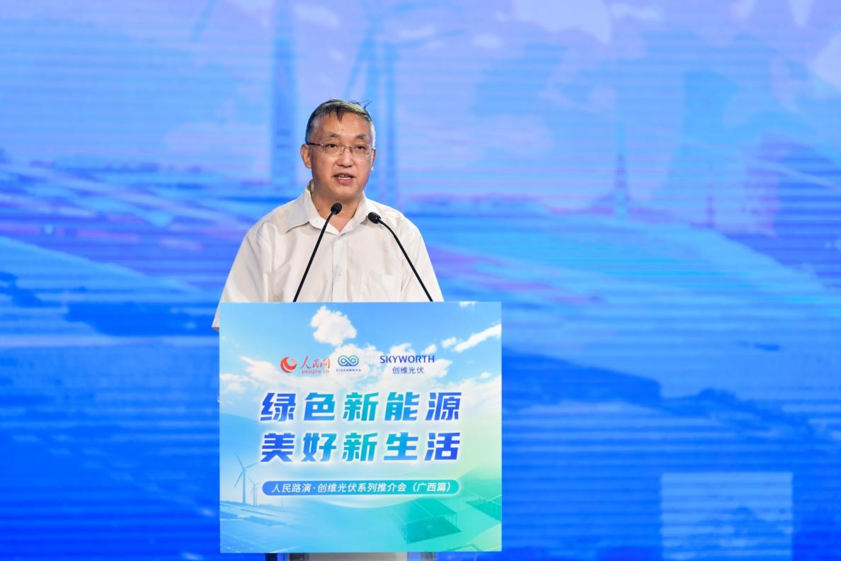 農(nóng)業(yè)農(nóng)村部信息中心主任、黨委書記王小兵。人民網(wǎng)記者 
